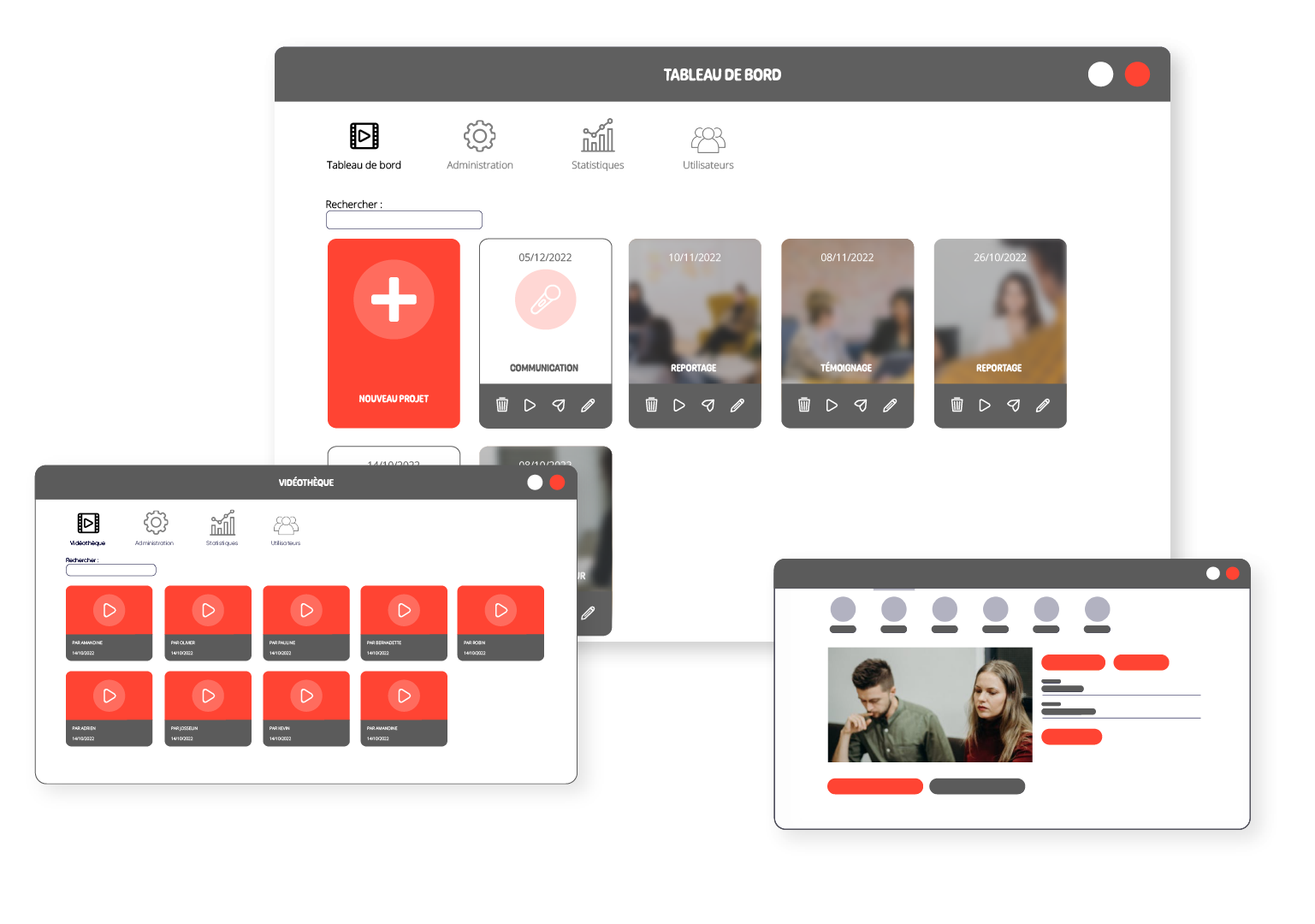 Plateforme de montage vidéo - Application vidéo - Simply Rec